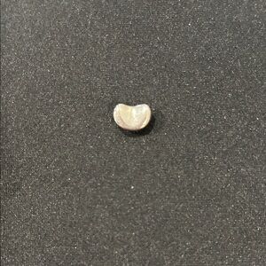 Tiffany & Co. Silver Bean Charm Necklace Accent